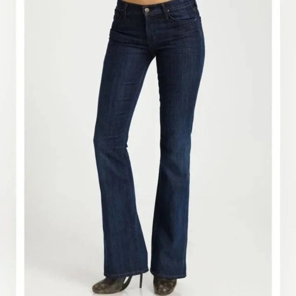 Citizens of Humanity Jeans Amber Medium Rise Bootcut Dark Wash Denim Size 28 - Picture 1 of 12